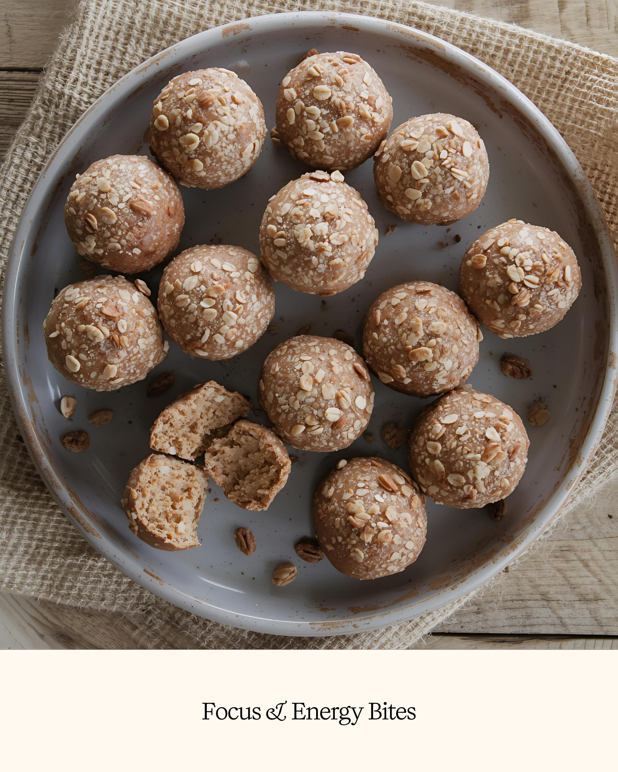 Mabel Focus & Energy Bites Recipe | Healthy Snack for Busy Days