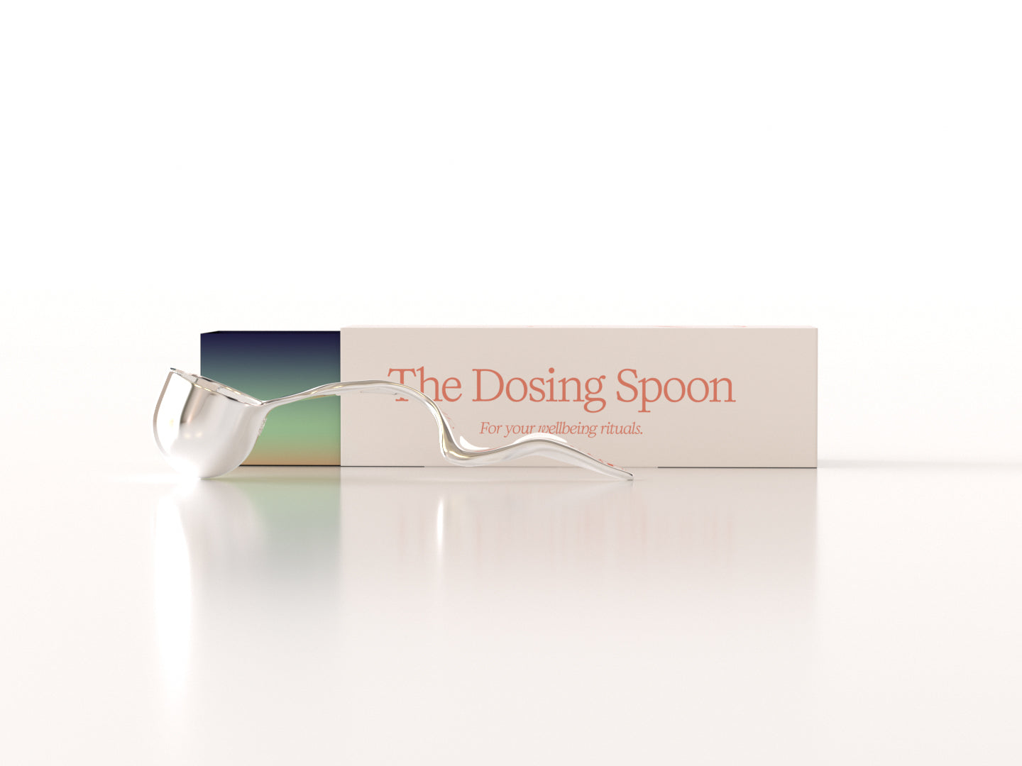 Mabel Morning Coffee & stainless steel dosing spoon set, featuring functional coffee blend with Lion’s Mane, Cordyceps, and MCT oil powder for focus, clarity, and sustained energy